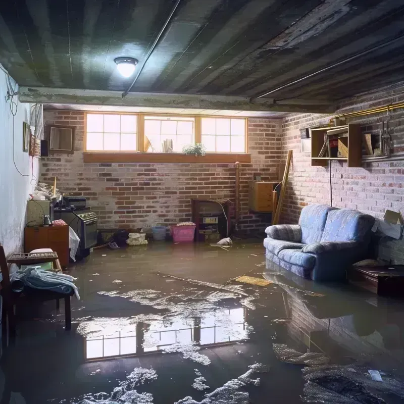 Flooded Basement Cleanup in City of Hampton, VA